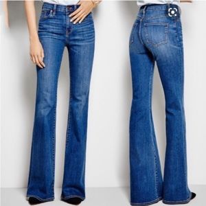 J. crew high rise flare Jeans size 25